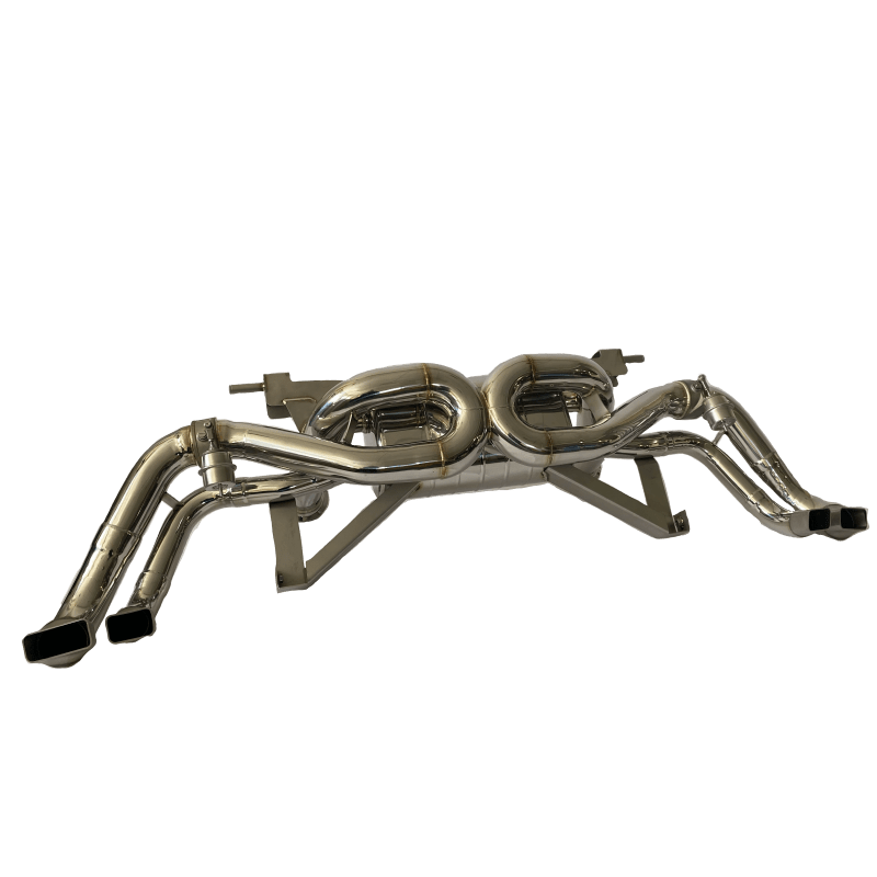 top gear exhausts Audi R8 V10 Topgear Super Sport Style Valvetronic Cat Back Exhaust