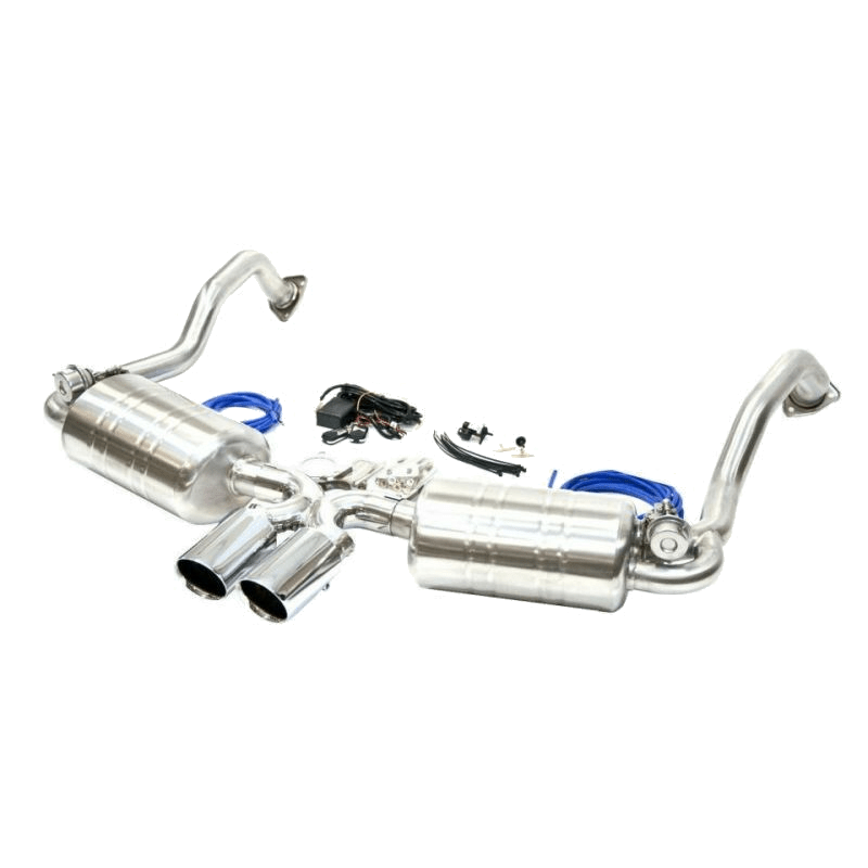 Profusion Stainless Steel Heavy Duty Exhaust Clamp Set – For Porsche Cayman/Boxster 987, 2x Clamps, UK Made