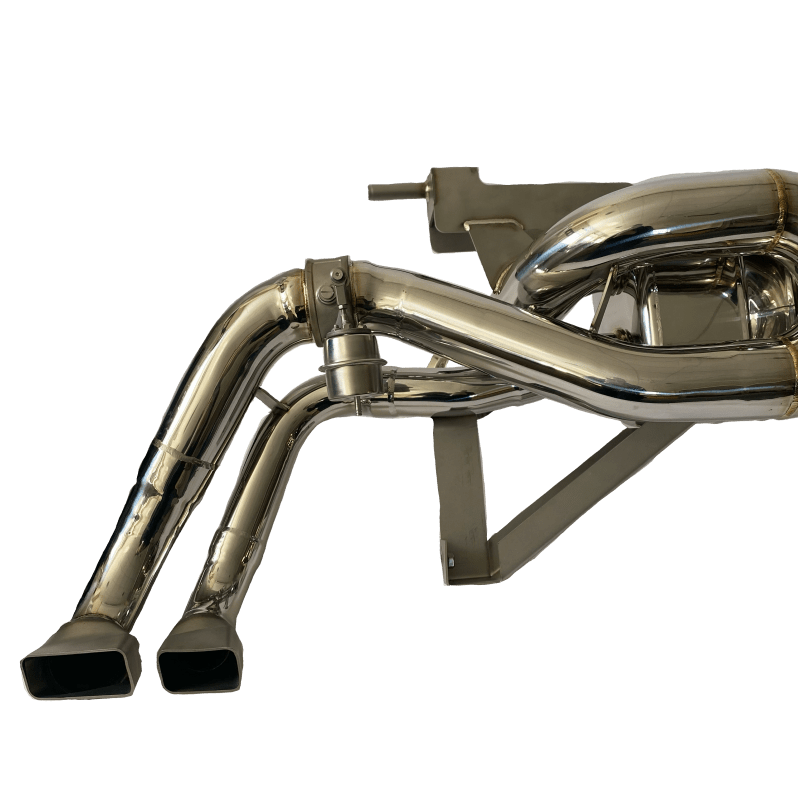 top gear uk exhaust Audi R8 V10 Topgear Super Sport Style Valvetronic Cat Back Exhaust